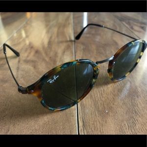 Ray Bans Round Fleck 1159/4E 49-21 Sunglasses